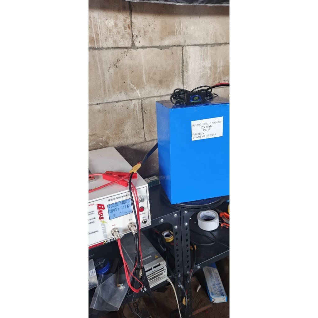 baterai litium polymer LG A7 72v50Ah