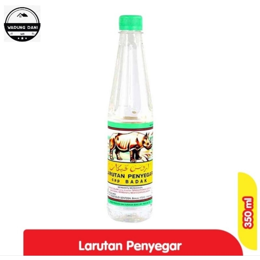 Sinde Larutan Penyegar Cap Badak Botol 200ml 1Dus