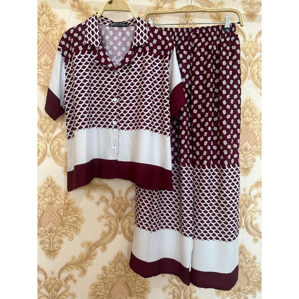 SETELAN RAYON PREMIUM // SETCEL RAYON VIRAL // SETELAN // SETELAN RAYON// SETELAN BAJU TIDUR ADEM