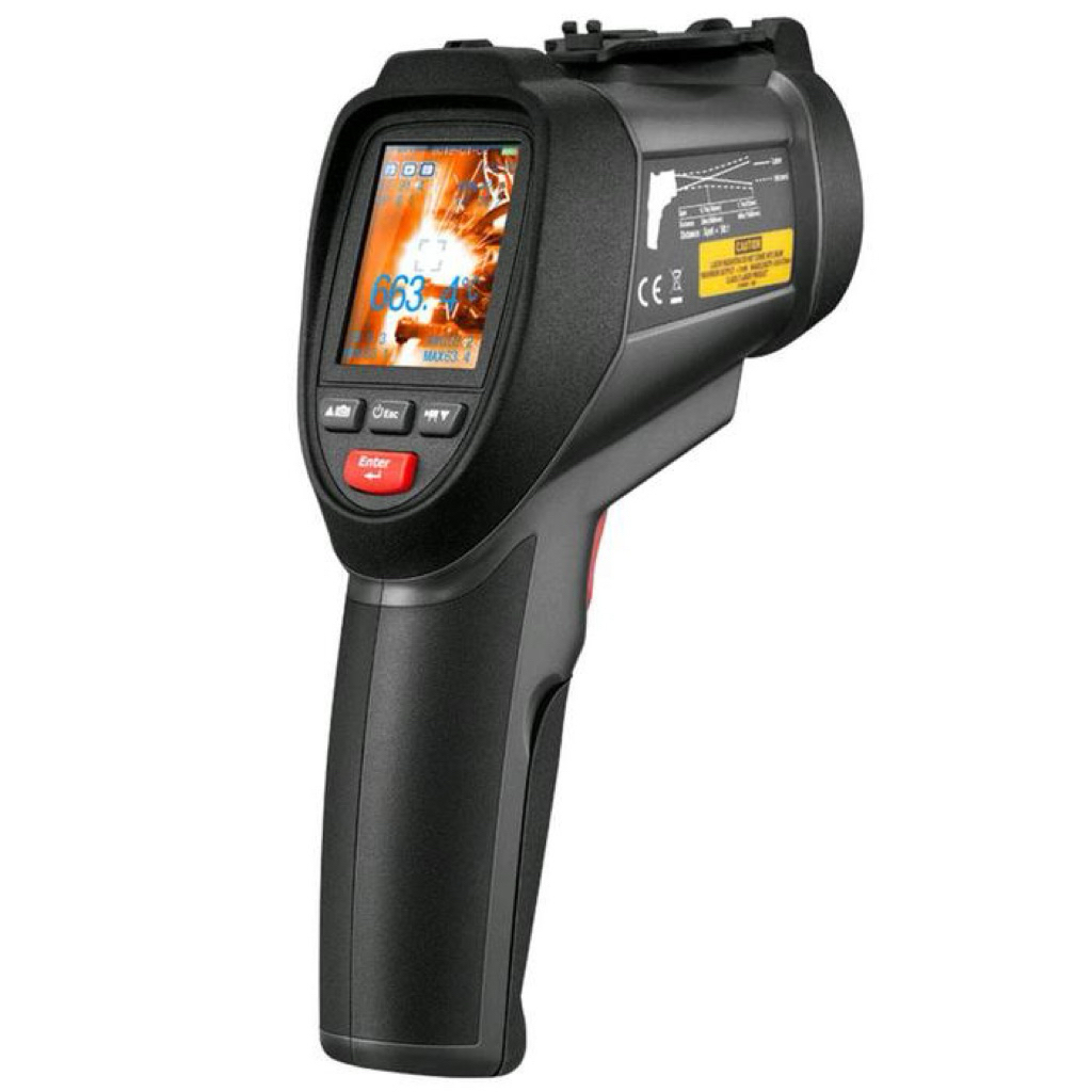 CEM DT-9861 Professional Infrared Video Thermometer with TFT color LCD display & Camera Funtion for 