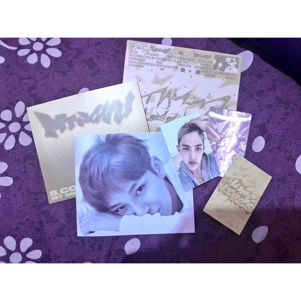 ALBUM CXM COMPACT Unsealed pb mingyu ready stock