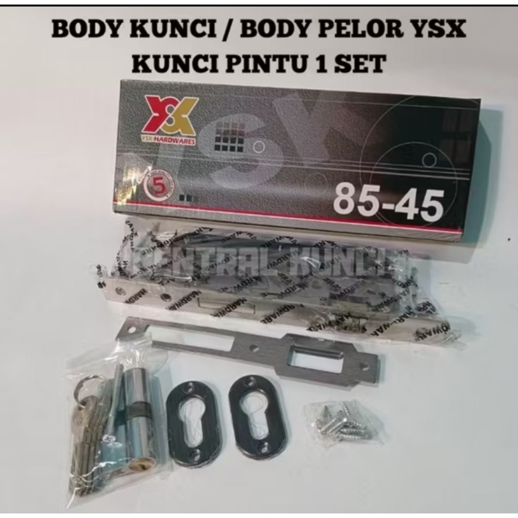 Body kunci YSK Original/ Body Pelor YSK Original Pengunci Pintu