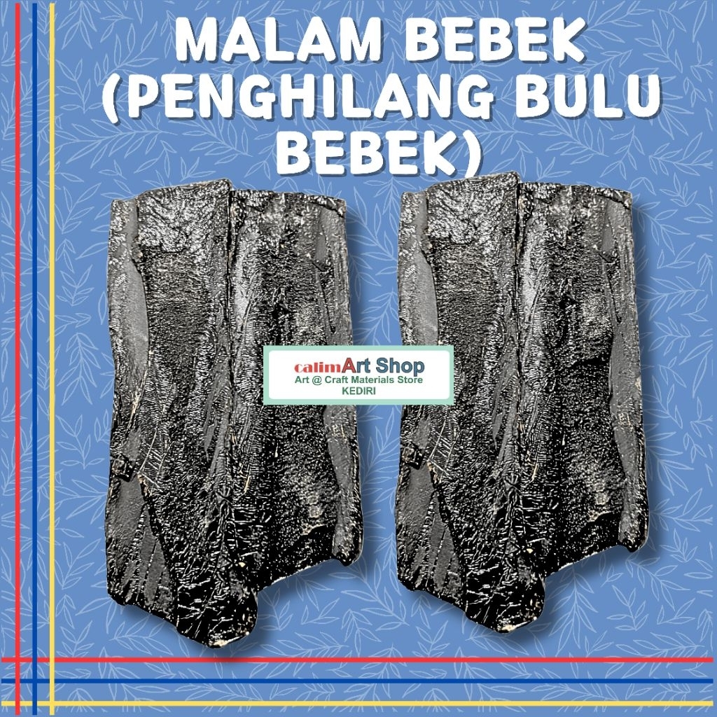 Malam Perontok Bulu Bebek 1kg / Lilin Songka / malam bebek