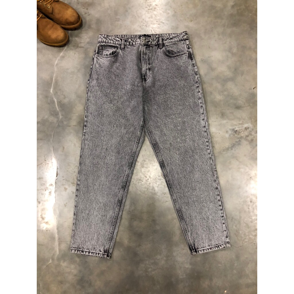 Baggy jeans zara abu celana jeans