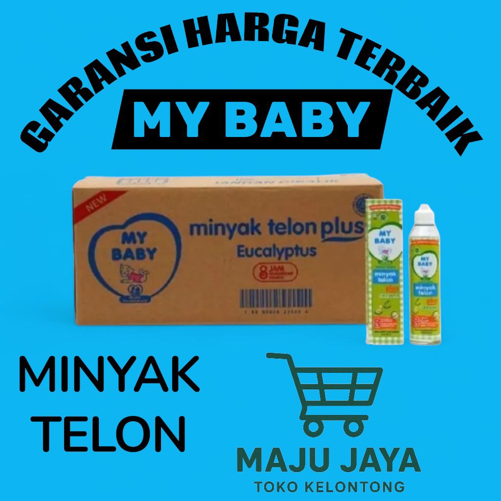 [1 KARTON]Minyak Telon My Baby 30Ml.60Ml.90Ml.150Ml/Satu dus MY BABY EXP 2027