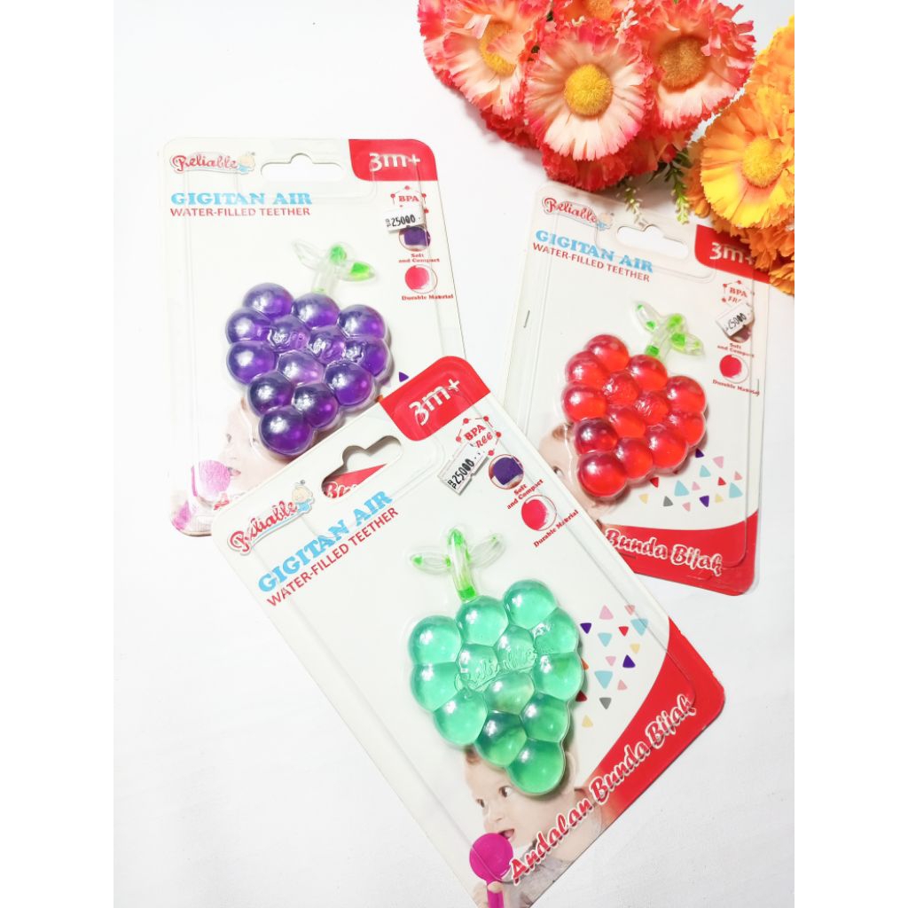 Gigitan Air Reliable/Water-Filled Teether/gigitan bayi buah