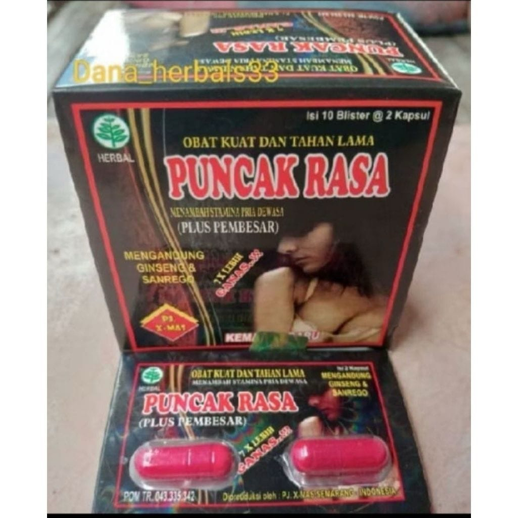 KAPSUL ORIGINAL PUNCAK RASA NYESs syahdu