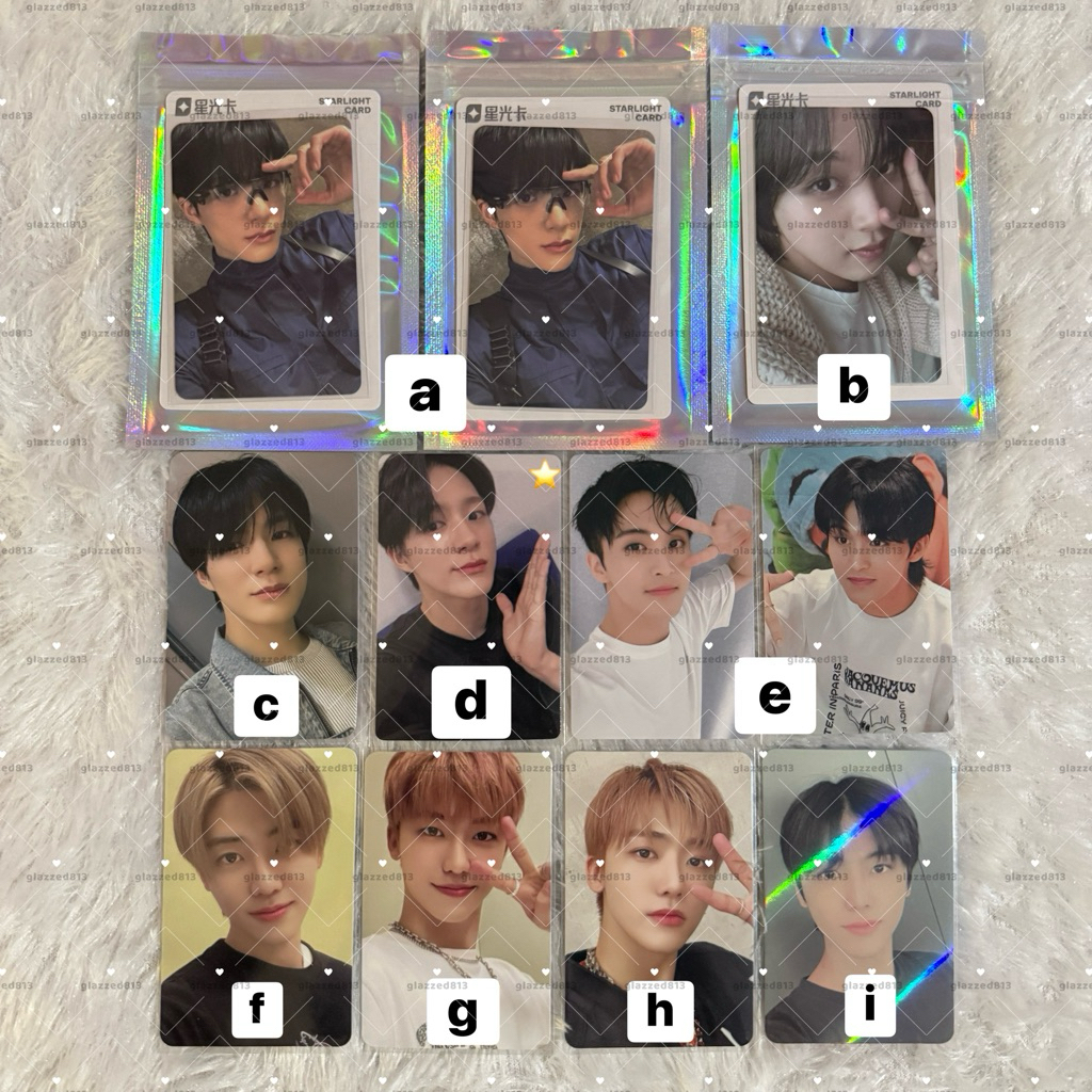 [clearance sale] nct dream - jeno haechan mark jaemin photocard / pc