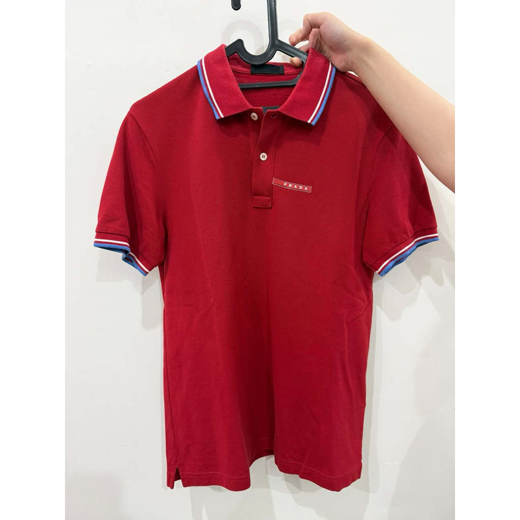 Kaos Prada Original - Warna Merah
