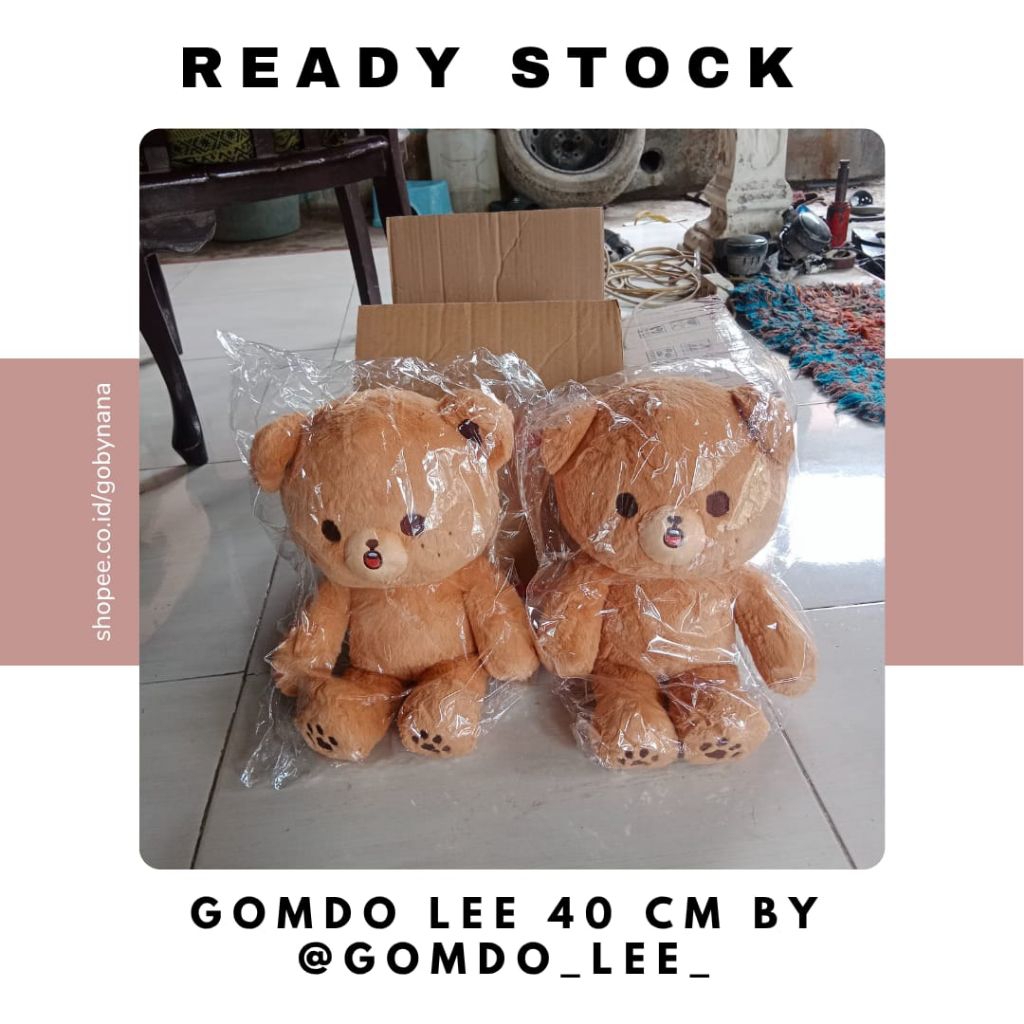 (READY STOCK) GOMDO LEE 40CM BY @GOMDO_LEE_ HAECHAN DOLL
