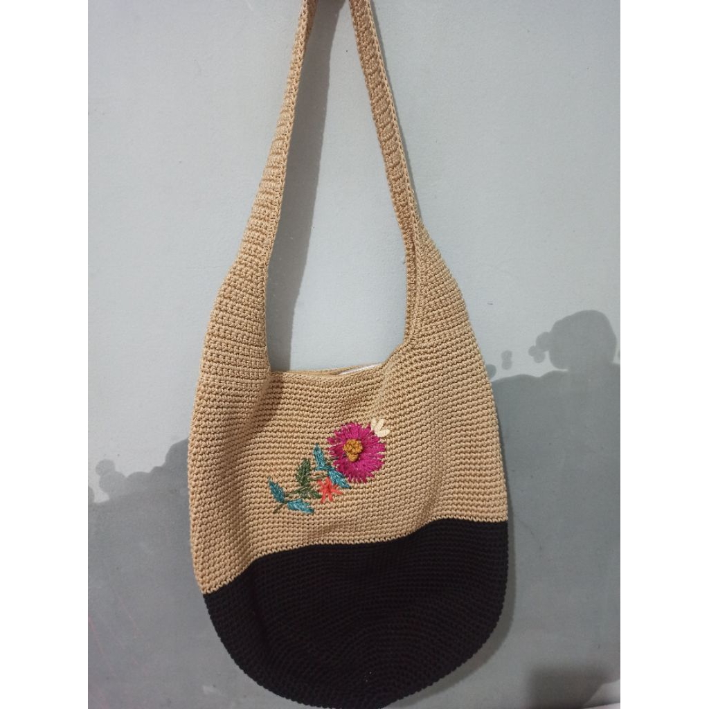 Tote bag handmade rajut bali