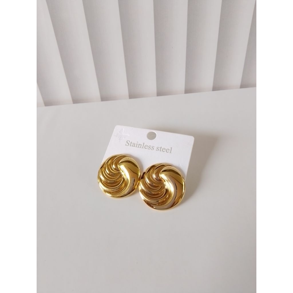 anting fashion ulir gold