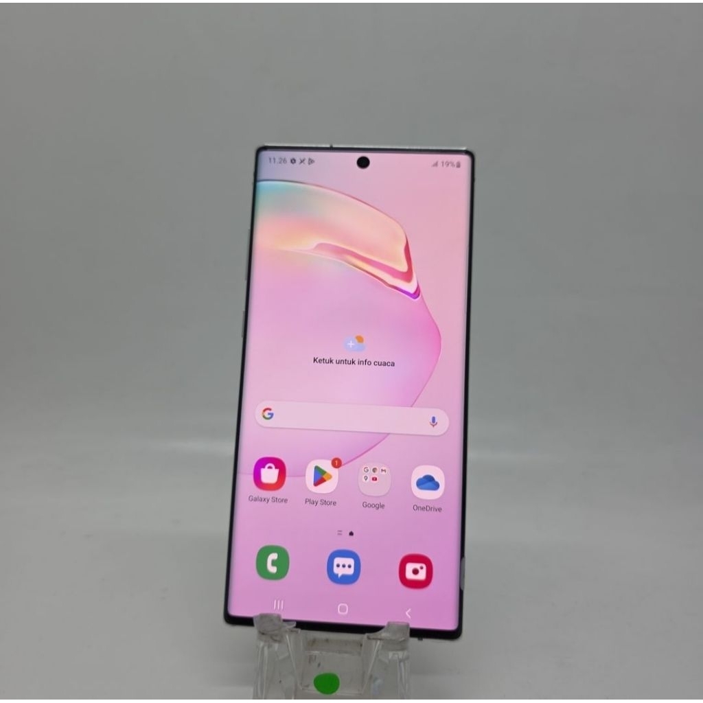 HP SAMSUNG NOTE 10+ 10 PLUS RESMISEIN DUAL SIM 2ND SECOND ORIGINAL FULLSET - HP SECOND BEKAS