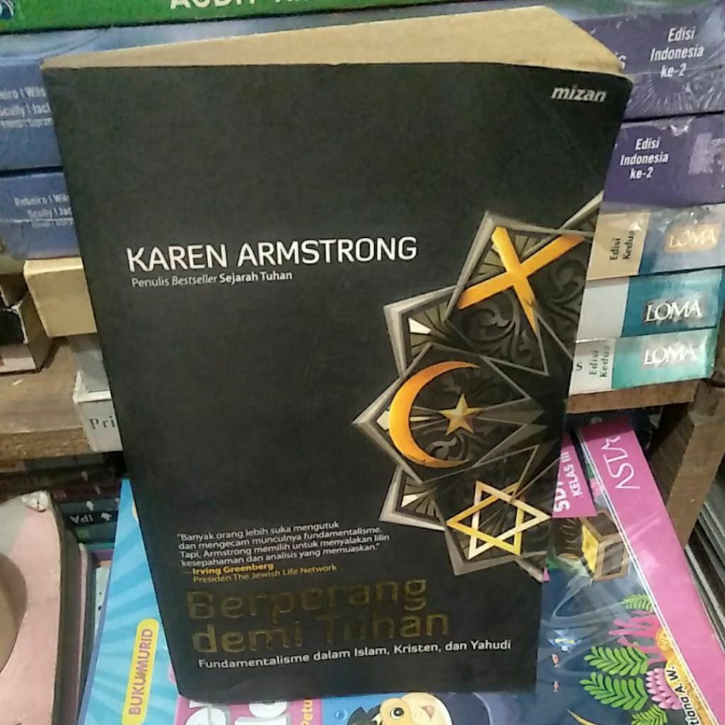 berperang Demi Tuhan buku bekas yang ori