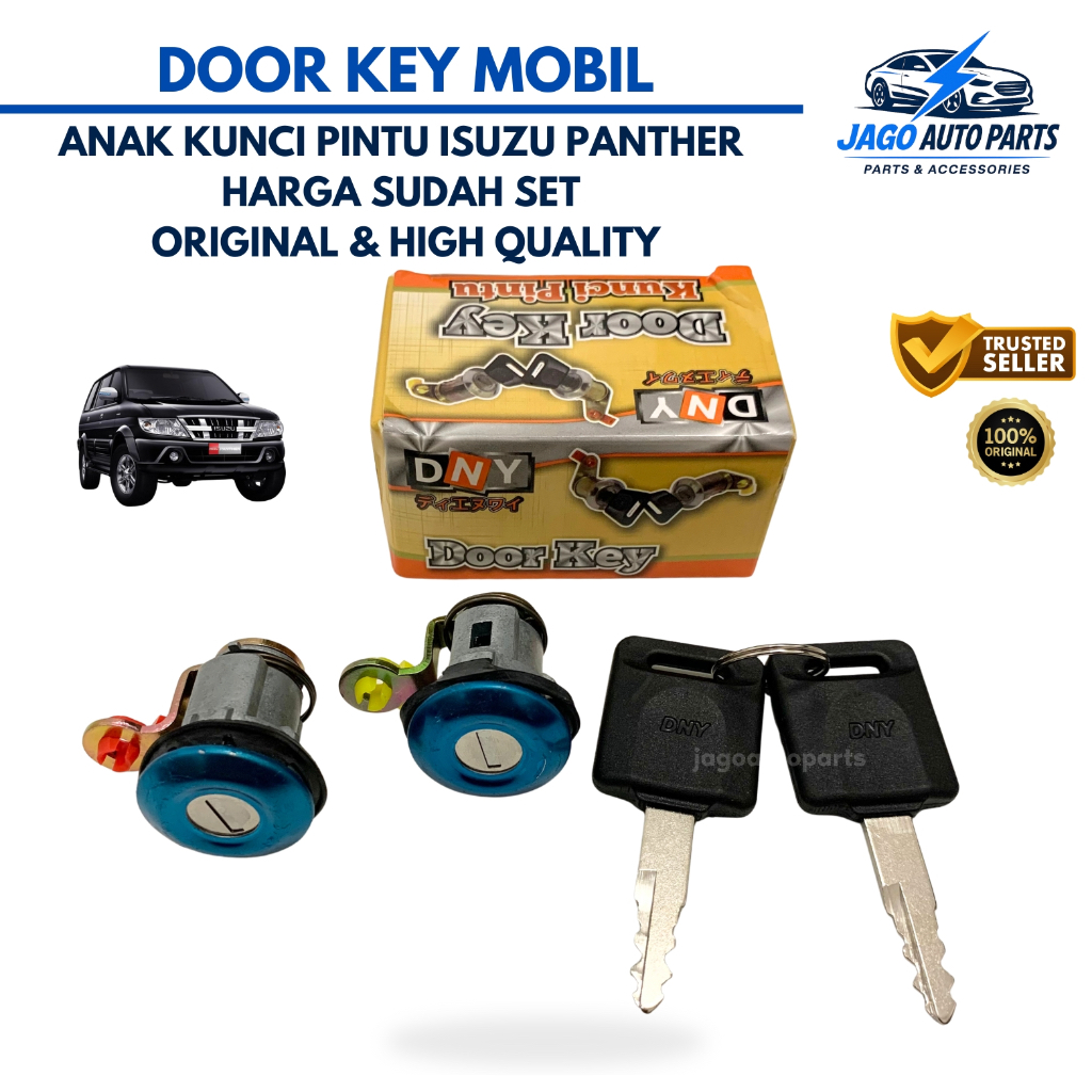 Door Key Anak Kunci Pintu Mobil Isuzu Panther HARGA SET ORIGINAL High Quality