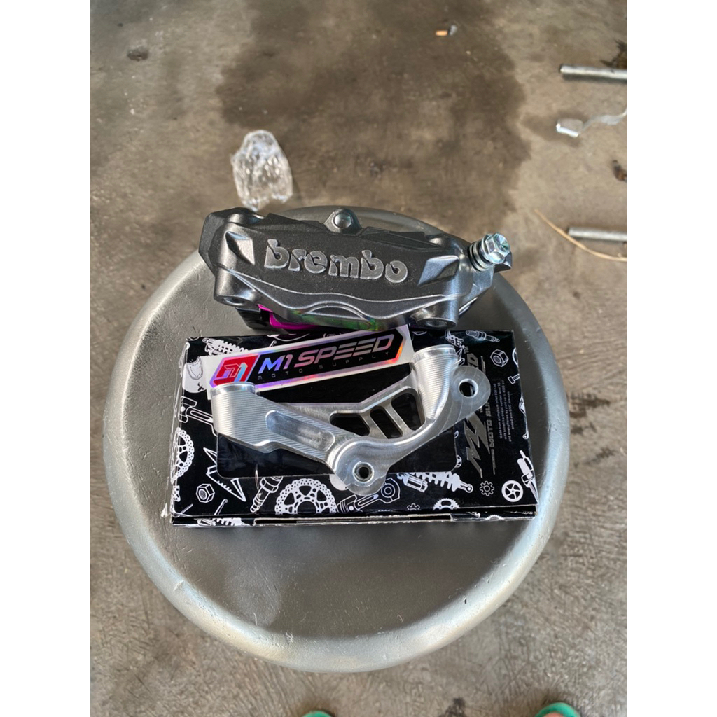 Bracket kaliper cnc M1 Speed P100 Jupiter z/vega disk 300mm