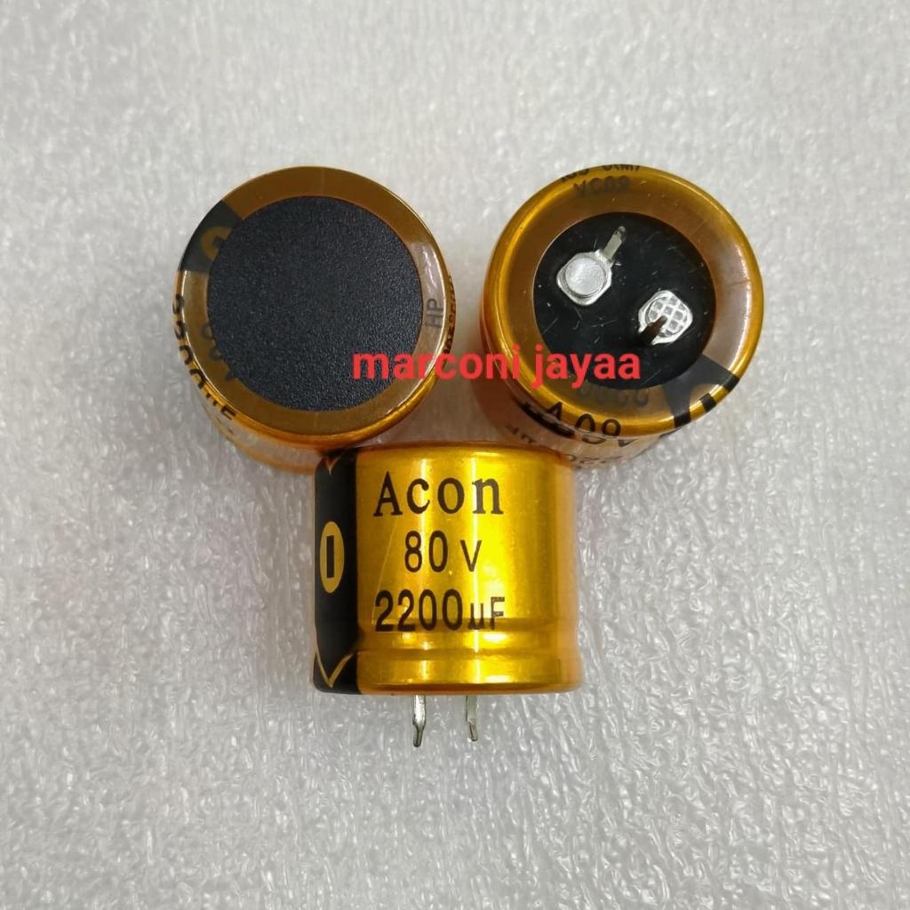 Elco 2200Uf 80V 2200 Uf 80 V Pcmel29 Berkualitas