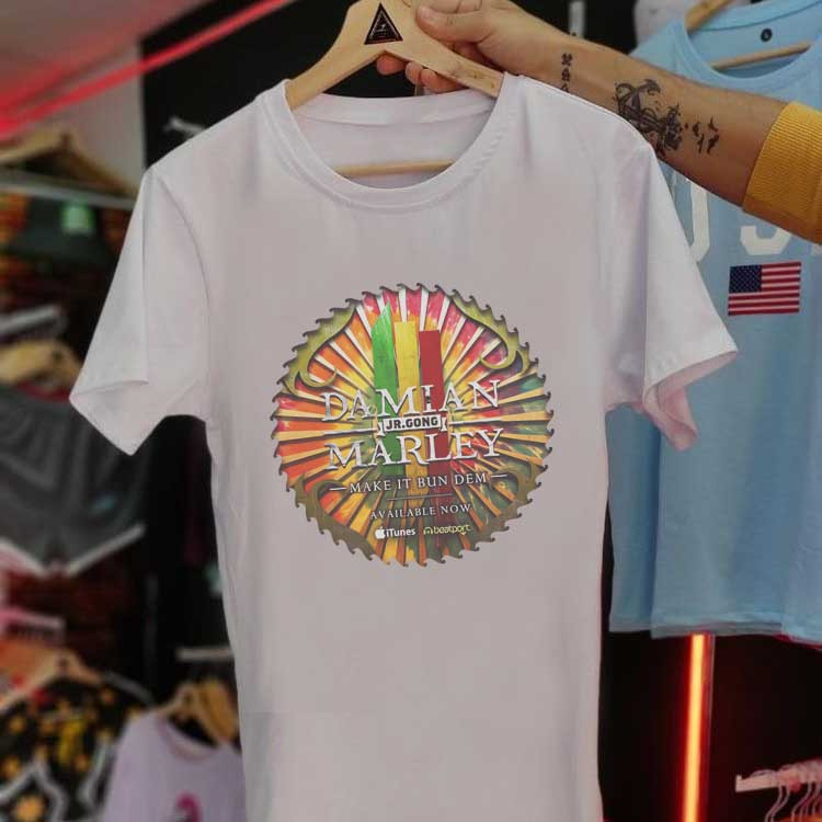 NEW READY STOCK || Kaos Damian Marley JR GONG Jamaica Tshirt Bahan Katun Kombed 30s || Size S M L XL