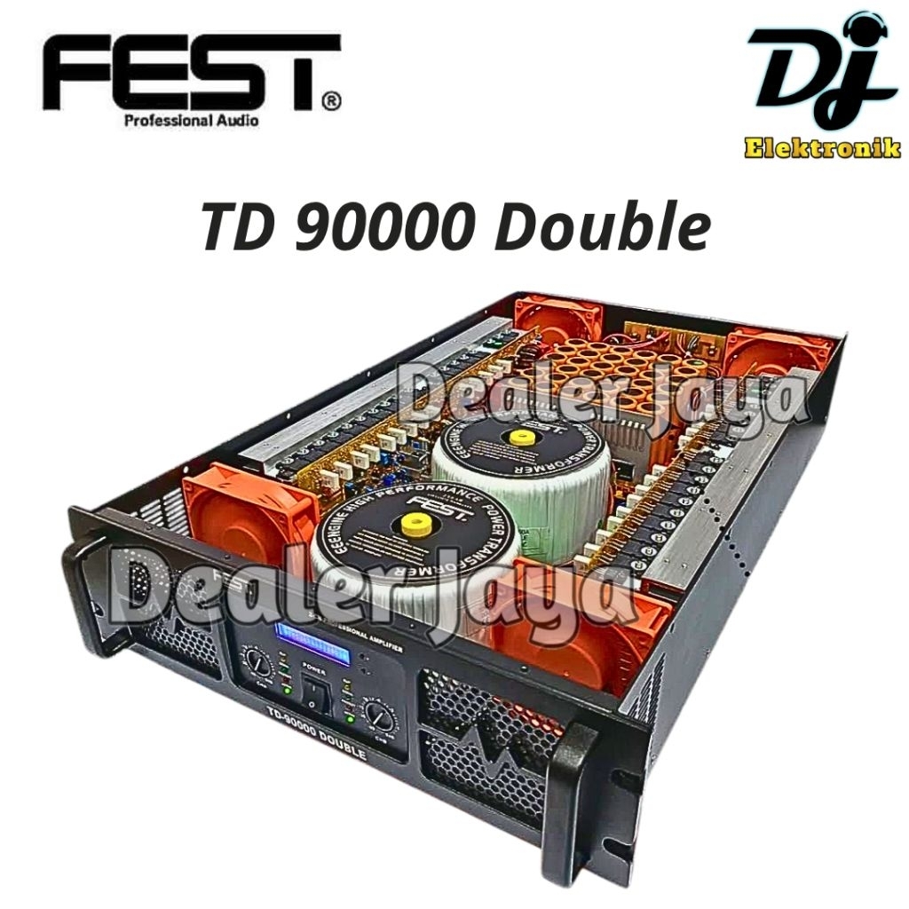 Power Amplifier Fest TD 90000 DOUBLE / TD90000 DOUBLE - 2 channel