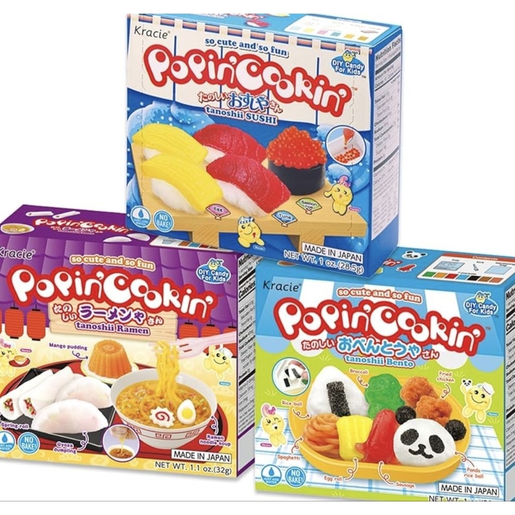 KRACIE PERMEN BUBUK POPPIN' COOKIN' TANOSHII