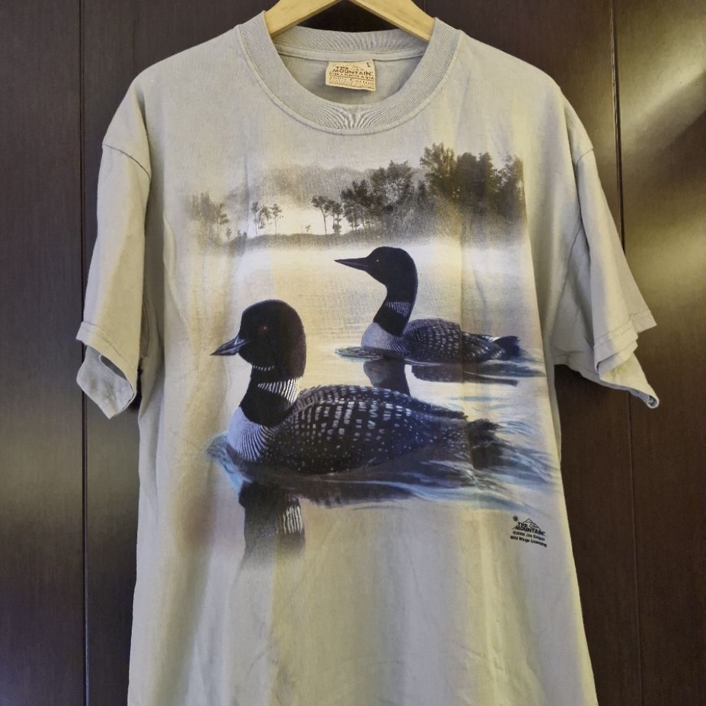 Kaos Art Vintage Loon The Mountain