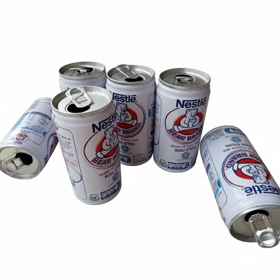 Kaleng Bekas Bear Brand Steril Kosong Bersih Bahan Kerajinan DIY