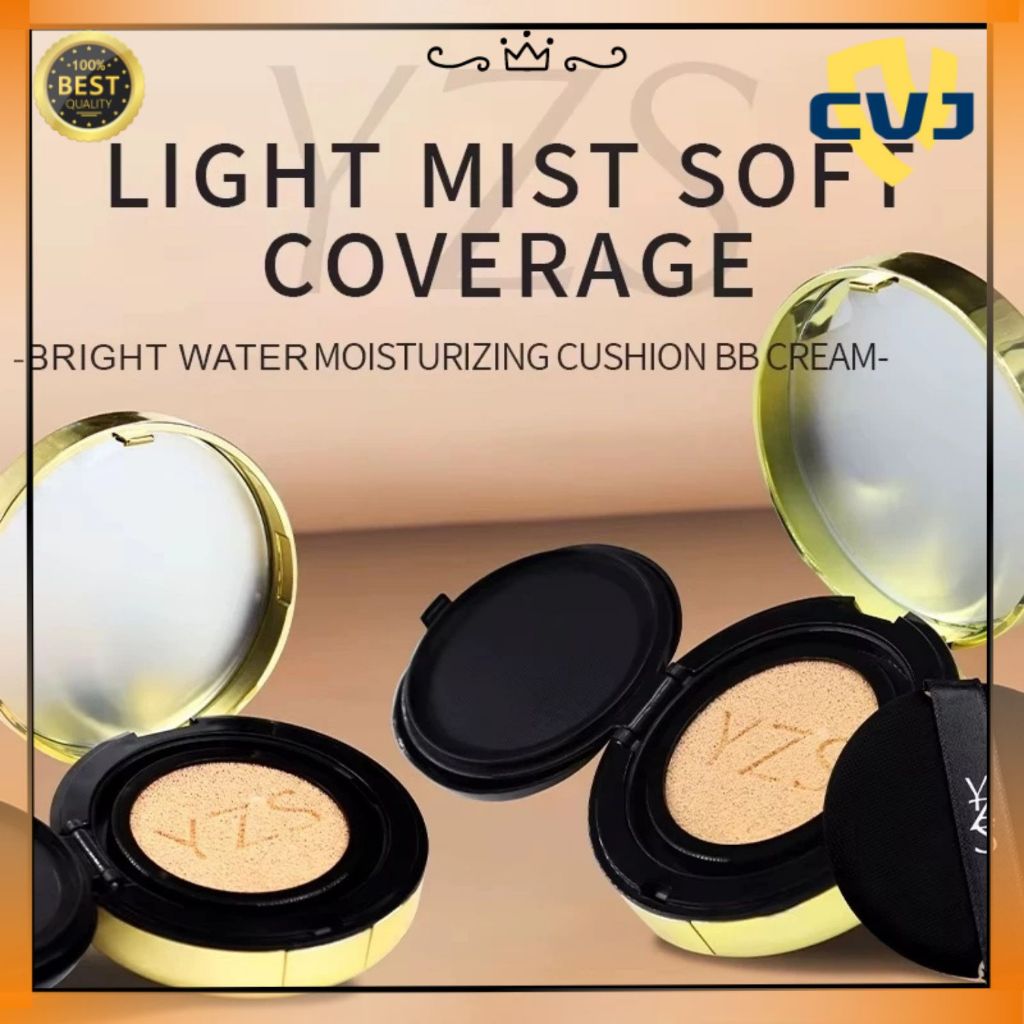CVJ YZS Air Cushion Foundation BB Cream Waterproof BPOM Alas Bedak Cair Anti Air Tahan Lama