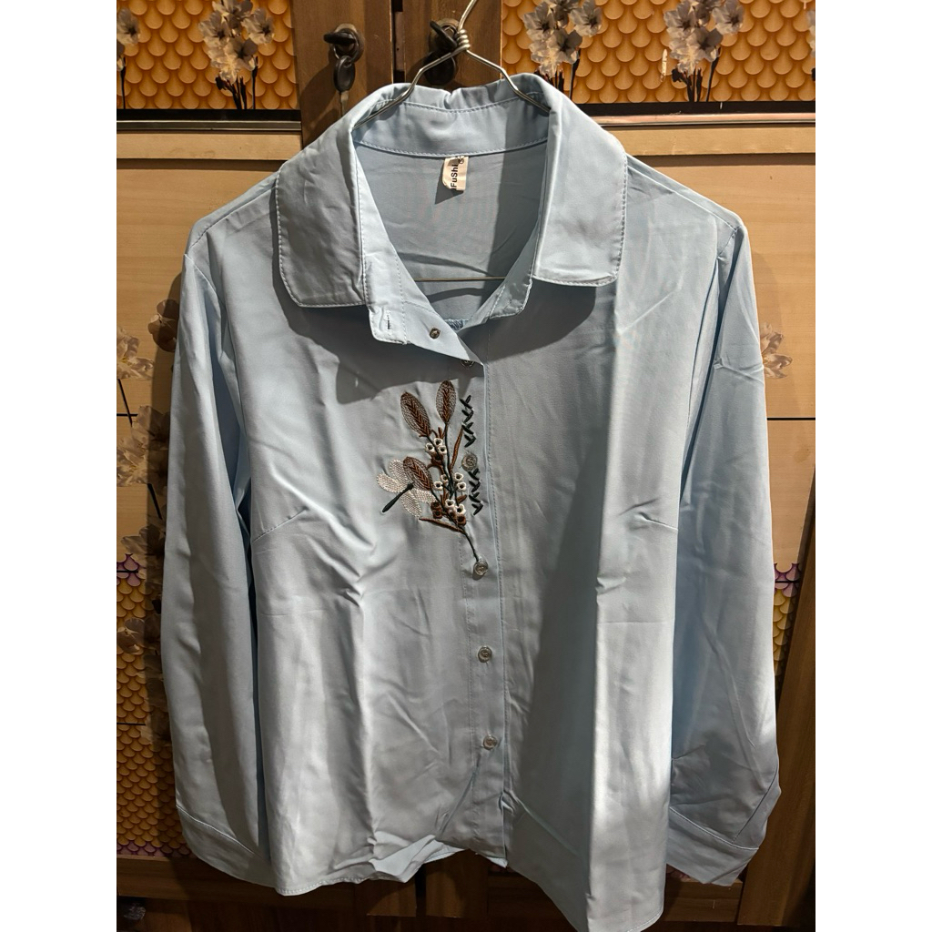 PRELOVED kemeja bordir