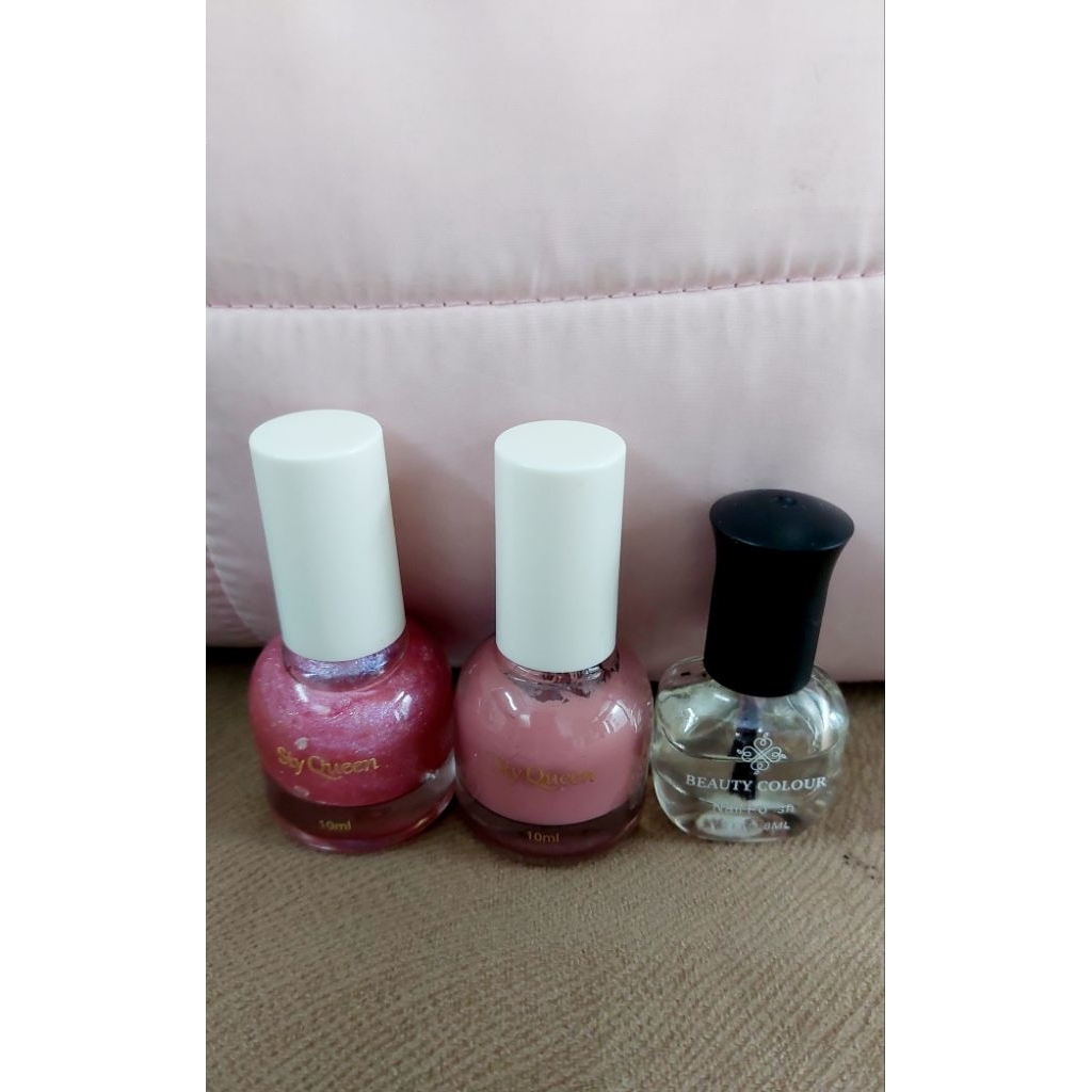 Kutek Cat Kuku Nail Paint KKV Original Store Bonus Kutek Bening