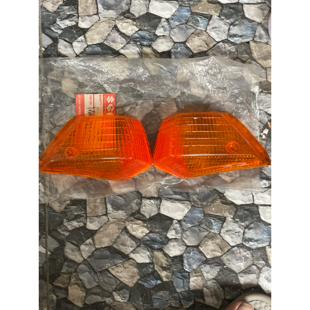 mika sein lampu sein belakang suzuki rc80 rc100 original sgp