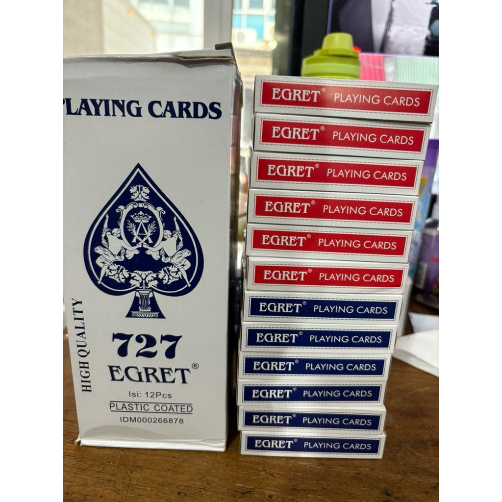 12deck kartu remi 727 EGRET