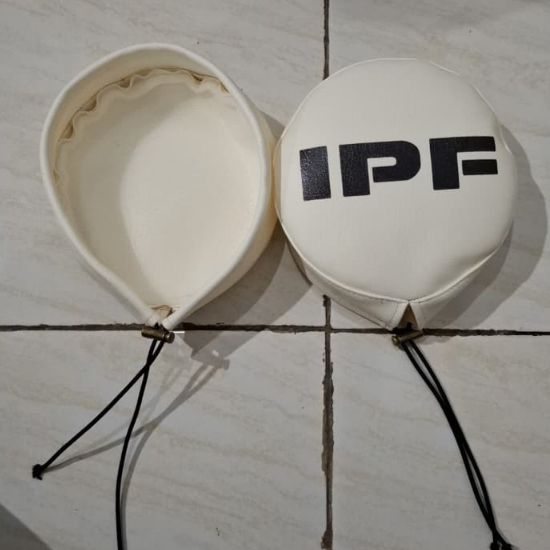 Cover Fog Lamp Mobil/Motor Tutup Lampu Kabut Cover Lampu Tembak Tutup Lampu Sorot Model IPF Putih