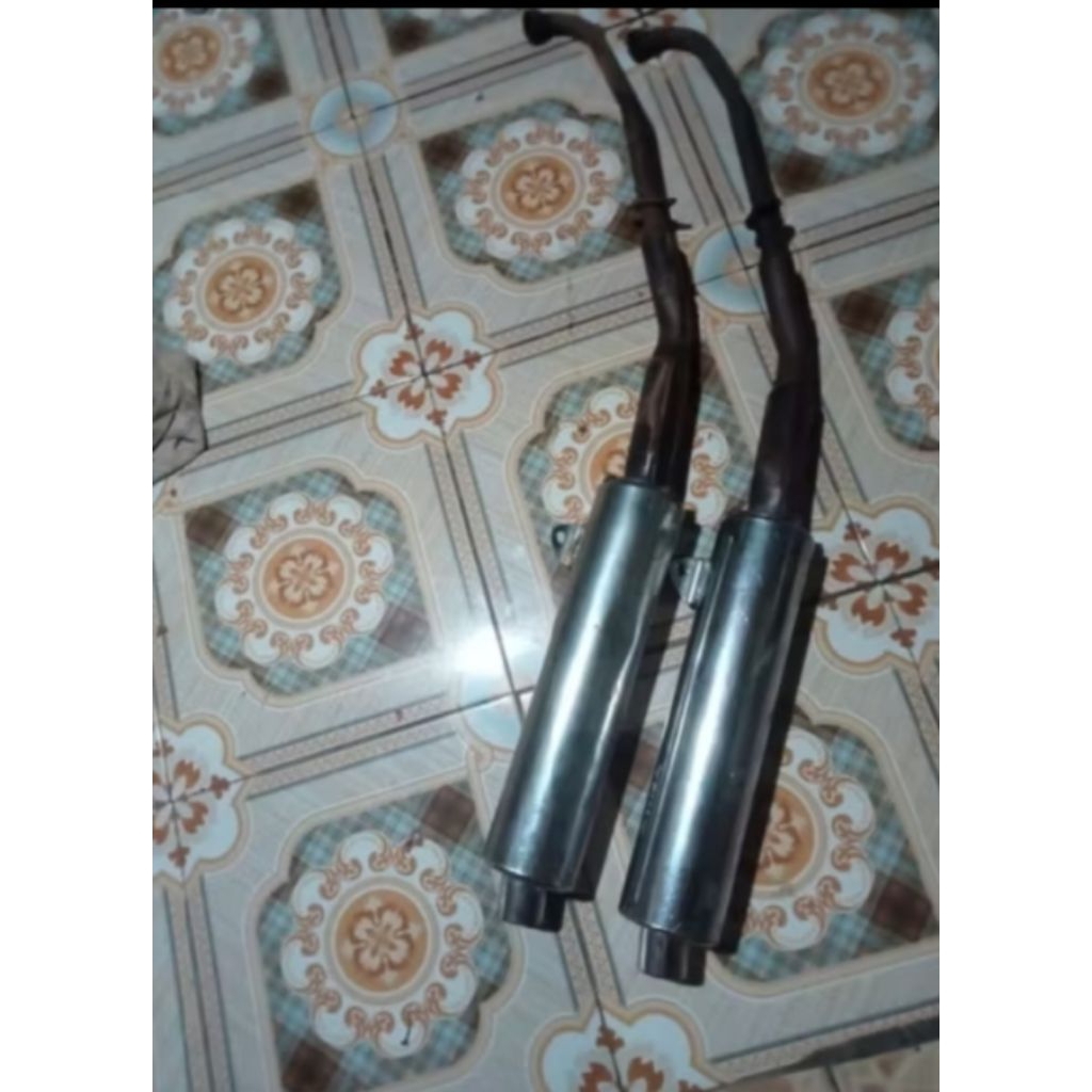 knalpot motor Honda Supra x 125 original cabutan copotan