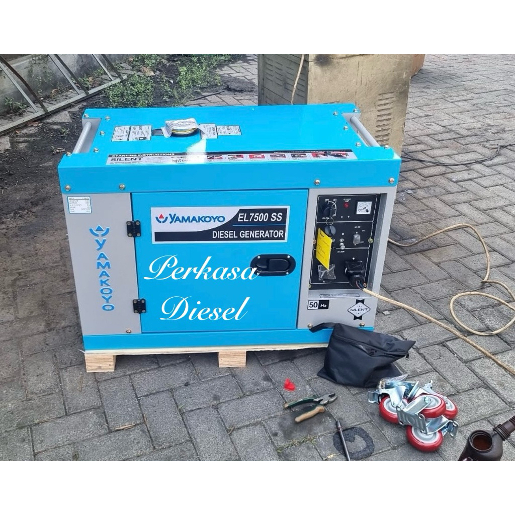 Generator / Genset Silent Yamakoyo EL7500SS (5000watt)