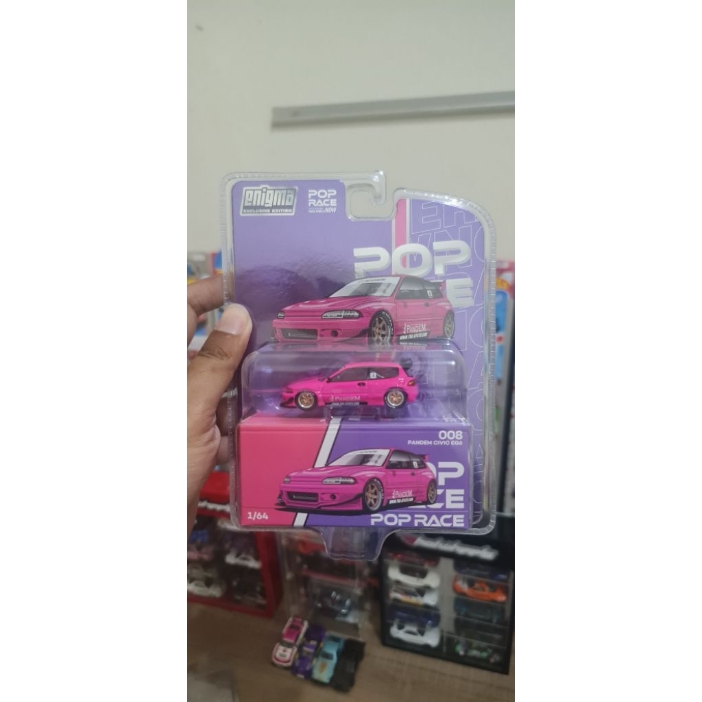 Pop Race Honda Civic EG Pink