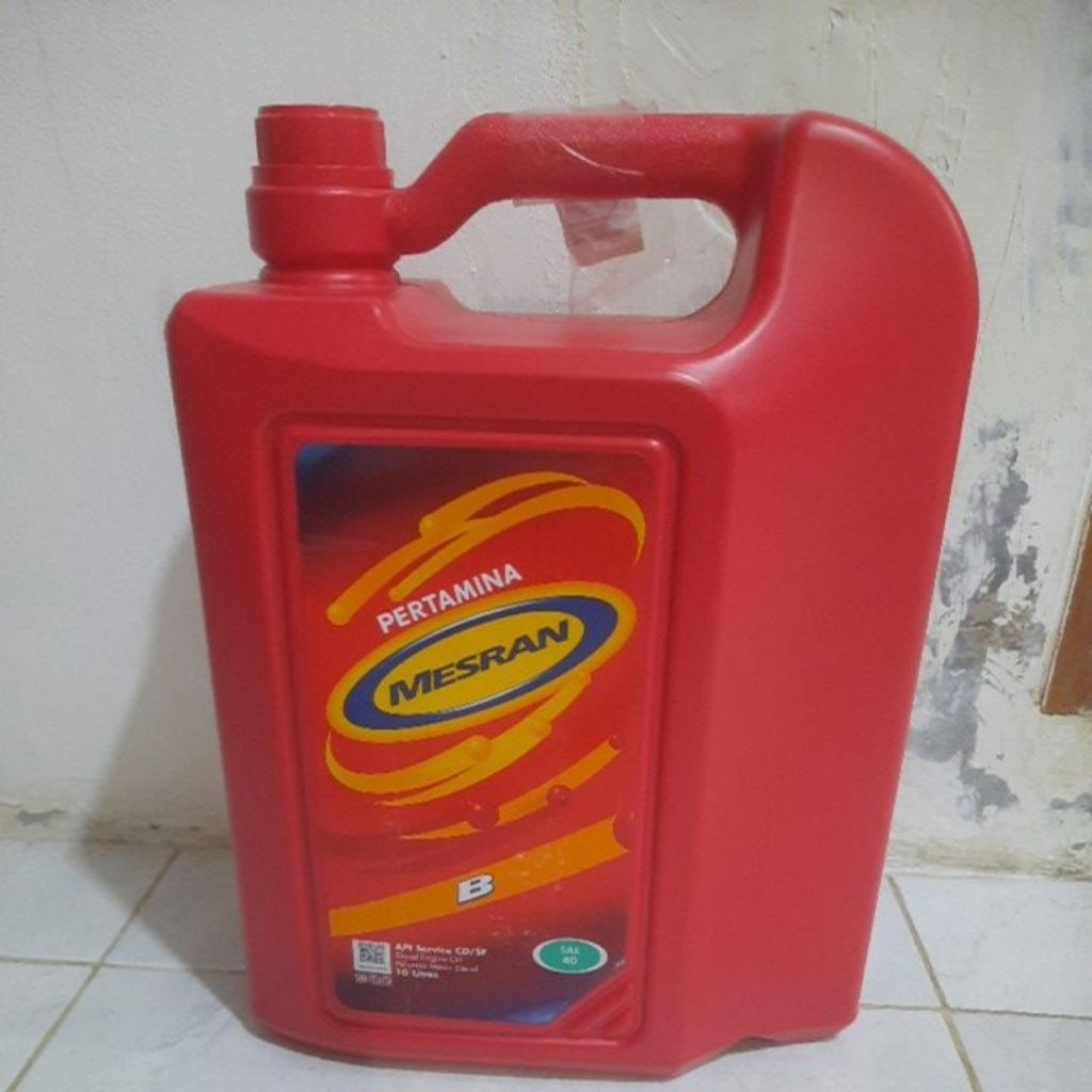 Oli Mesran SAE B 40 Isi 10 liter