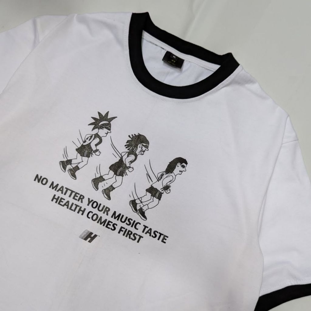 T-shirt Ringer punk