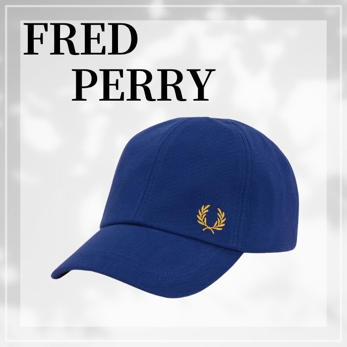 Fred Perry Topi - Pique Classic Cap SHDCOBAL/HNYCMB