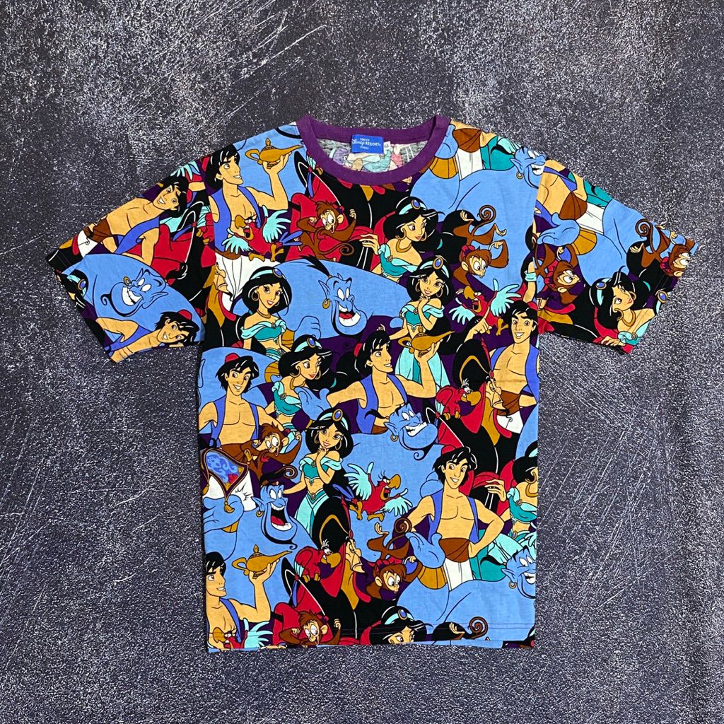 kaos vintage aladdin disney original