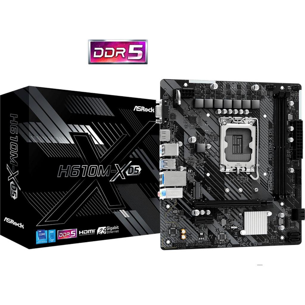 Motherboard Asrock H610M-X DDR5 LGA 1700