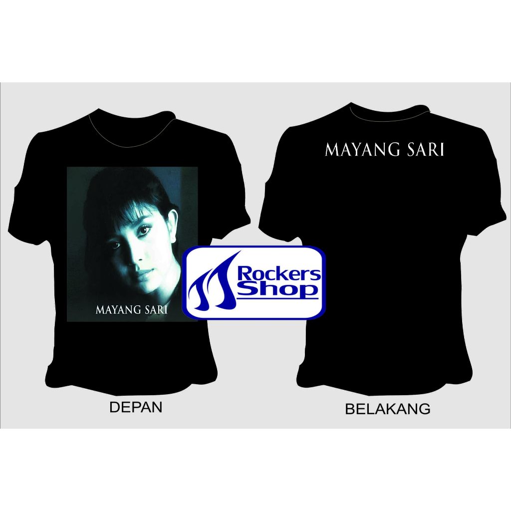 KAOS MAYANG SARI ALBUM BIARKAN SAJA PENYANYI ROCK METAL LAWAS LEGENDA