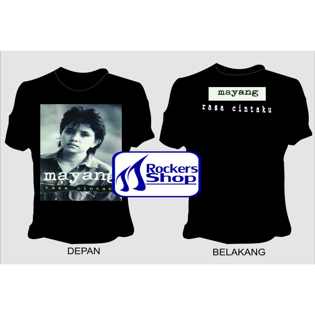 KAOS MAYANG SARI ALBUM RASA CINTAKU PENYANYI ROCK METAL LAWAS LEGENDA