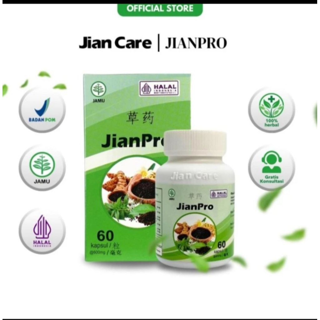 Jiancare jianpro-Obat Herbal Untuk Rematik Asam Urat Nyeri Sendi Encok dan pegal linu