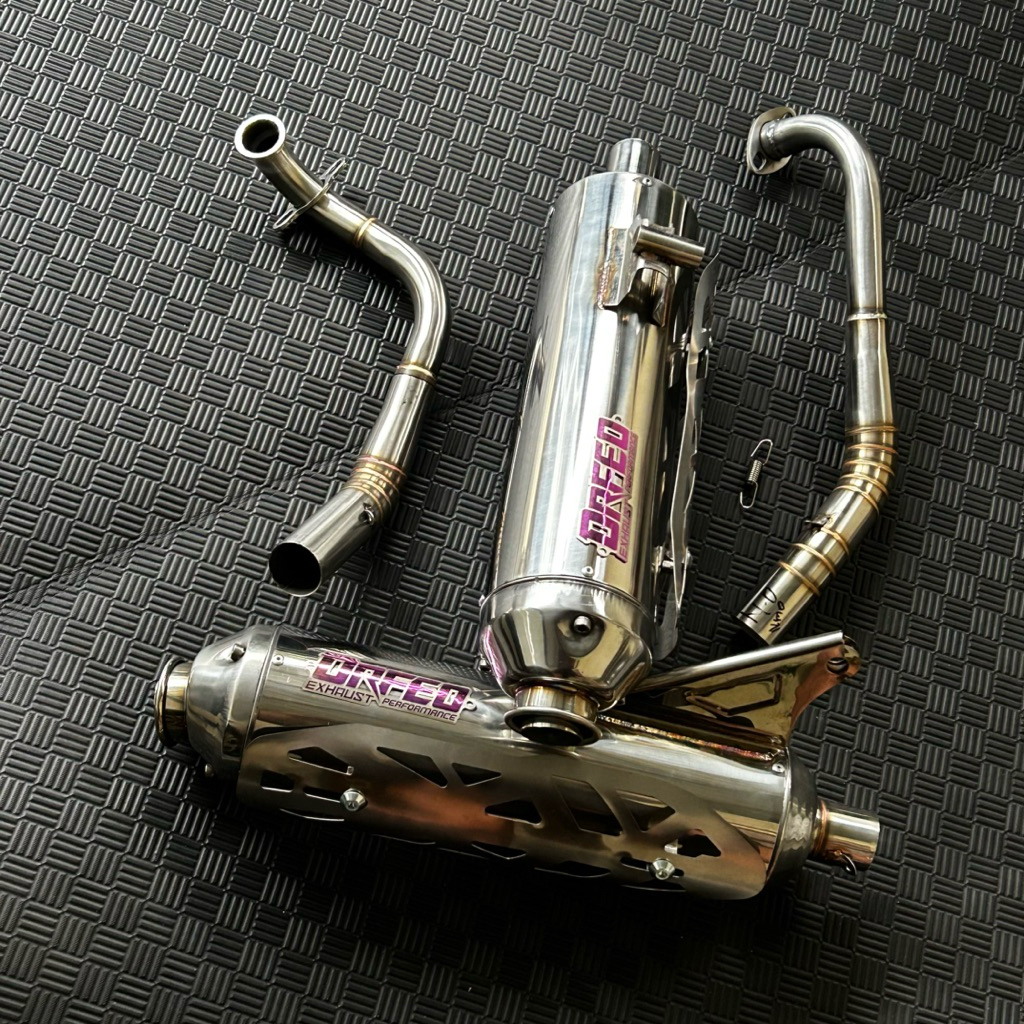 Knalpot standar racing ORFEO moncong kinochi Mio vario beat aerox nmax pcx kzr scoppy genio Original