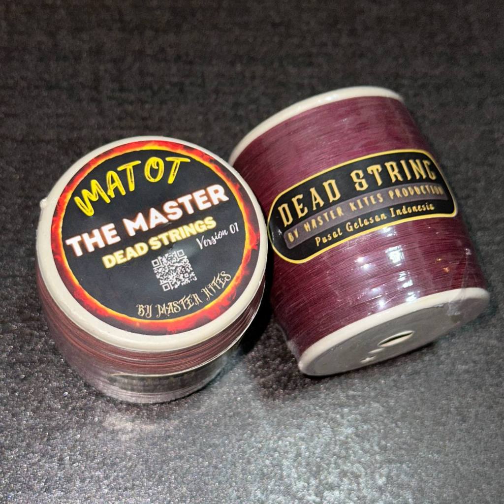 Gelasan matot The Master Matot Vol 01, 025 - 2000yard / gelasan senar mati indonesia