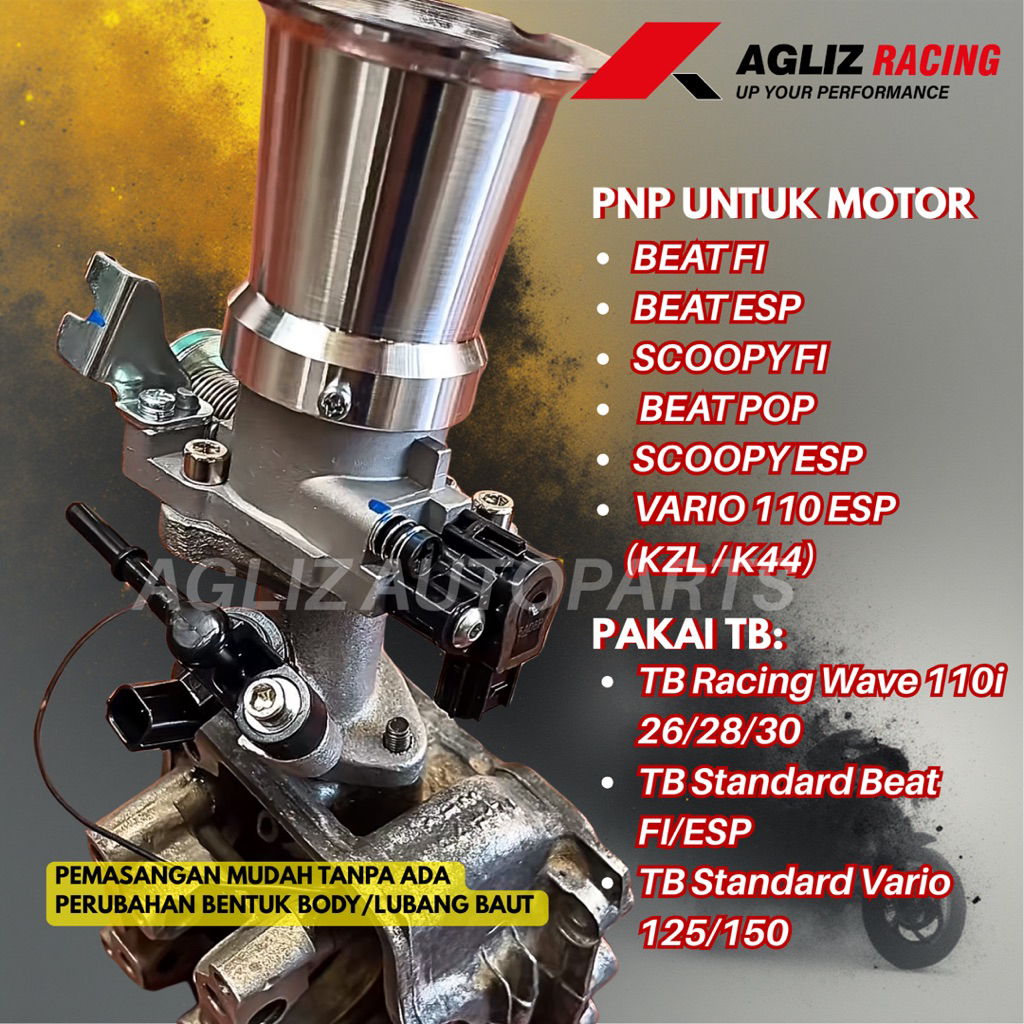 INTAKE MANIFOLD/MANIPUL DOWNDRAFT (PNP) BEAT FI / BEAT ESP / SCOOPY FI / SCOOPY ESP / BEAT POP (KZL 