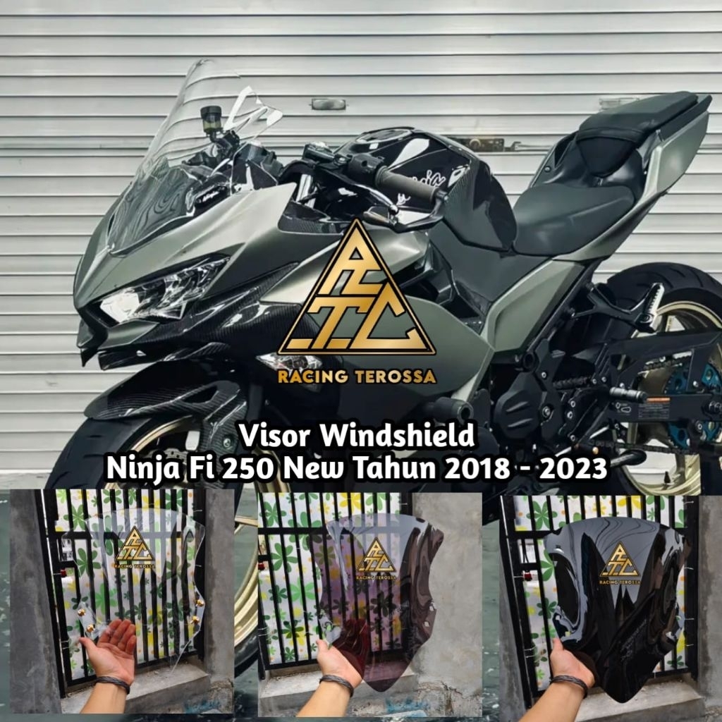 Visor Jenong Ninja Fi 250 New Visor Jenong Ninja 250 Fi New