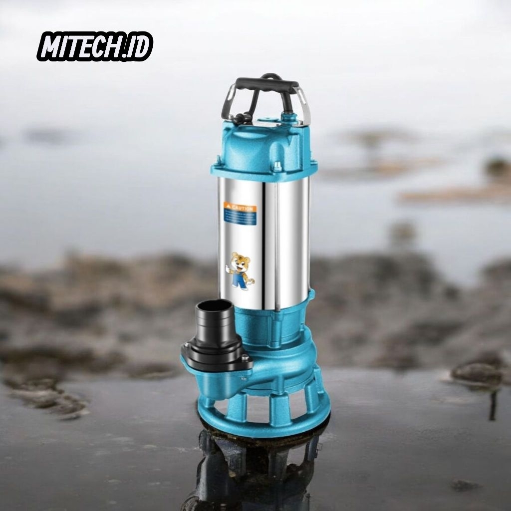 Pompa Celup Air Kotor WQD15-15-1500W Pompa Kolam Ikan Pompa Lumpur
