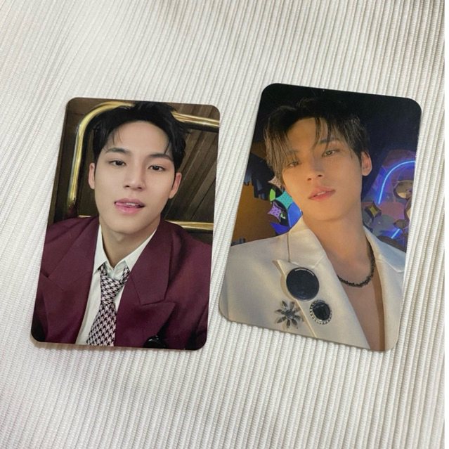 Photocard Mingyu Seventeen spill the feel stf melet gyumel fts yzy fansign b face the sun