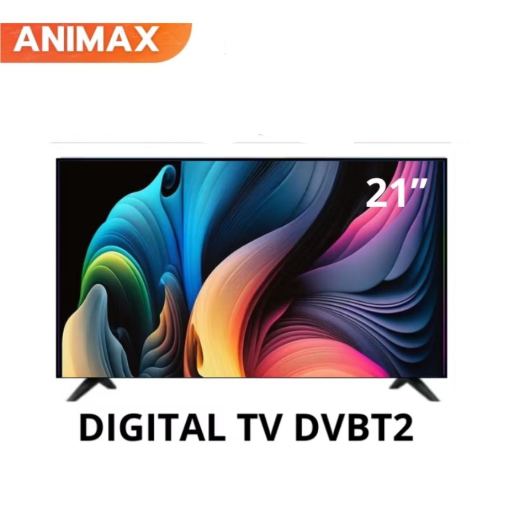 TV 21 INCI ANIMAX LED DIGITAL TV  HARD PANEL GARANSI RESMI 1 TAHUN